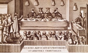 Sprawiedliwość za panowania Henryka IV autorstwa French School