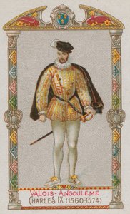 Król Karol IX Francji autorstwa French School