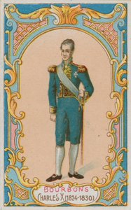 Król Karol X z Francji autorstwa French School