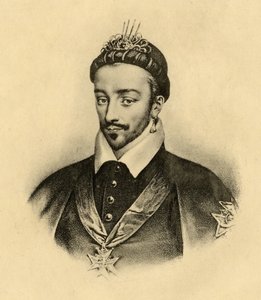 Król Henryk III (1551-89) z Francji autorstwa French School