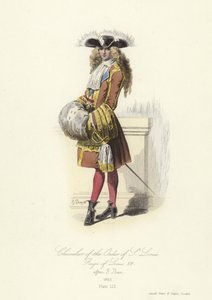 Kawaler Orderu Świętego Ludwika, panowanie Ludwika XIV we Francji autorstwa French School