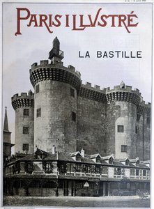 Bastylię. Okładka gazety „Paryż sławny” z 13 lipca 1889 r. autorstwa French School