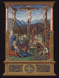 La Calvaire, francuski rękopis z końca XV w. autorstwa French School