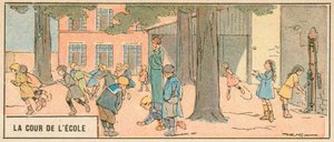 Dziedziniec szkolny (kolor lito) autorstwa French School