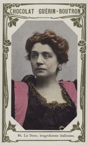 La Duse, włoski tragik (kolorowe zdjęcie) autorstwa French School