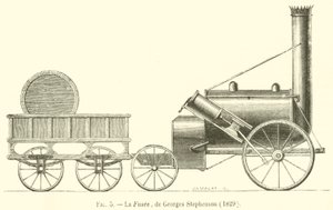 La Fusee, de Georges Stephenson autorstwa French School