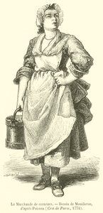 Kupiec jąder (rycina) autorstwa French School