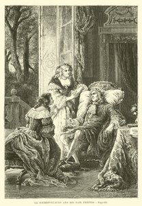 La Rochefoucauld i jego uczciwi przyjaciele autorstwa French School
