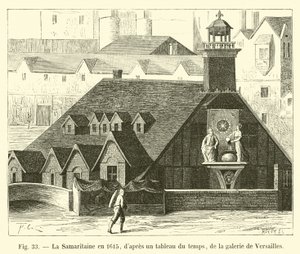 La Samaritaine w 1615 r., z ówczesnego obrazu z galerii wersalskiej autorstwa French School