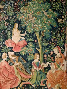 Pańskie życie: Scena Galante, ok. 1500 autorstwa French School