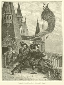 Wielka grzechotka norymberska autorstwa French School
