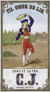 Etykieta dla Fil Coeur de Lin autorstwa French School