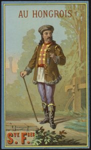 Etykieta dla wątku węgierskiego autorstwa French School