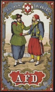 Etykieta dla wątku wojowników autorstwa French School