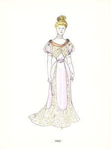Moda damska, 1902 autorstwa French School