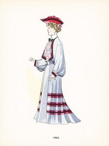 Moda damska, 1903 autorstwa French School