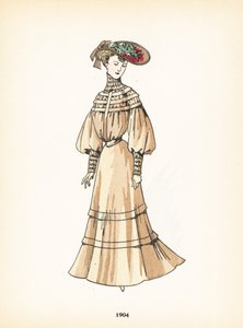Moda damska, 1904 autorstwa French School