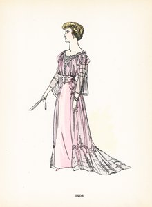 Moda damska, 1905 autorstwa French School