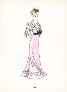 Moda damska, 1906 autorstwa French School