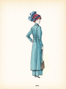 Moda damska, 1910 autorstwa French School