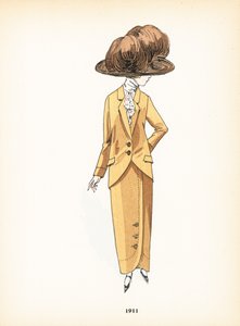 Moda damska, 1911 autorstwa French School