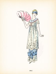 Moda damska, 1911 autorstwa French School