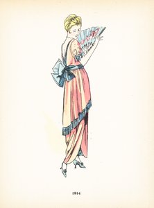 Moda damska, 1914 autorstwa French School