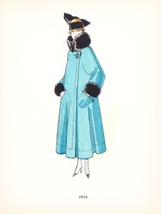 Moda damska, 1915 autorstwa French School