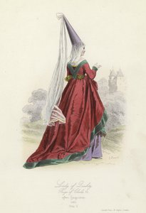 Dama jakości, panowanie Karola VII we Francji autorstwa French School