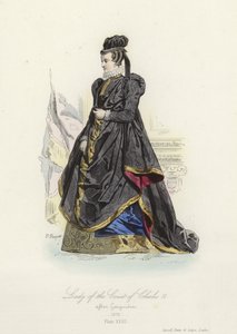 Dama dworu Karola IX Francji autorstwa French School