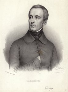 Lamartine autorstwa French School