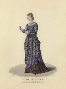Laure de Noves autorstwa French School
