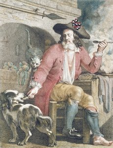 The Good Sans-Culotte, ok. 1789 (patrz 161092 dla bw) autorstwa French School