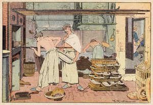 Le Boulanger, Piekarz (członkowie kolorowi) autorstwa French School