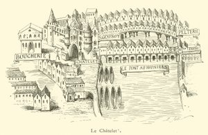 Le Chatelet (grawerowanie) autorstwa French School