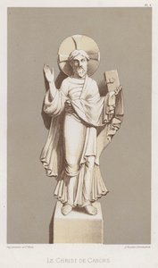 Chrystus z Cahors (kolor lito) autorstwa French School