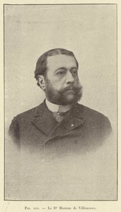 Dr Hureau de Villeneuve (grafika) autorstwa French School