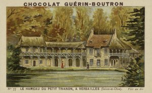 Hameau du Petit Trianon w Wersalu, Seine-et-Oise autorstwa French School
