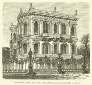 Imperial Kiosk, w słodkich wodach Azji (grawerowanie) autorstwa French School