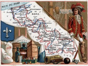 Le Nord (59), Nord Pas De Calais (Nord-Pas de Calais), Francja. Portret Jeana Barta (Jan Bart lub Jan Baert autorstwa French School