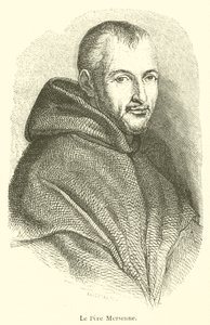 Le Pere Mersenne (rycina) autorstwa French School