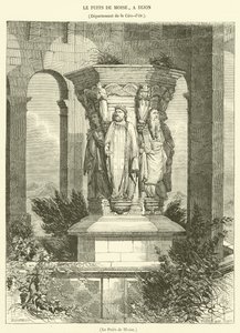 Le Puits de Moise (rycina) autorstwa French School