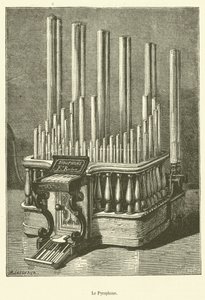 Le Pyrophone (grawerowanie) autorstwa French School