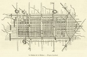 Tratwa Meduzy (rycina) autorstwa French School