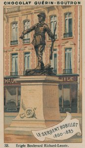 Sierżant Bobillot, 1860-1885, Erigee Boulevard Richard-Lenoir autorstwa French School