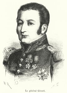 Le generał Gerard (grafika) autorstwa French School