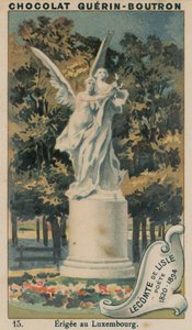 Leconte de Lisle, poeta, 1820-1894, wzniesiony w Luksemburgu autorstwa French School