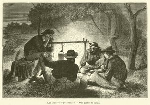 The Settlers Of Queensland (grafika) autorstwa French School
