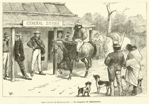 The Settlers Of Queensland (grafika) autorstwa French School