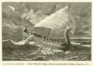 Les Galeres Grecques (grawerowanie) autorstwa French School